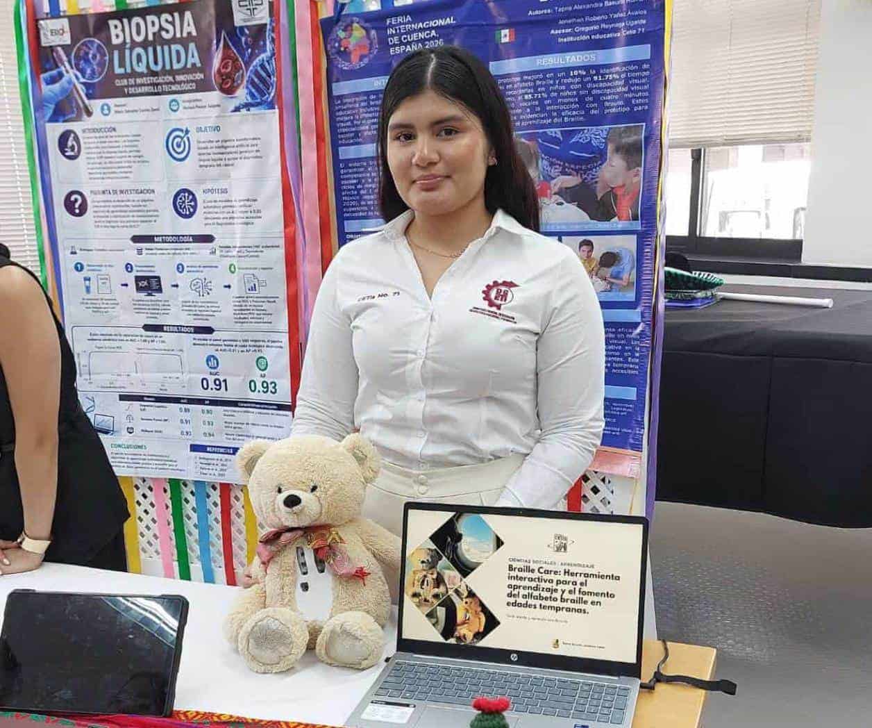 Triunfa estudiante de Reynosa en España