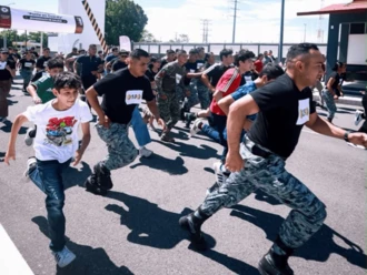 Realizan taller de defensa personal para jóvenes en la GN