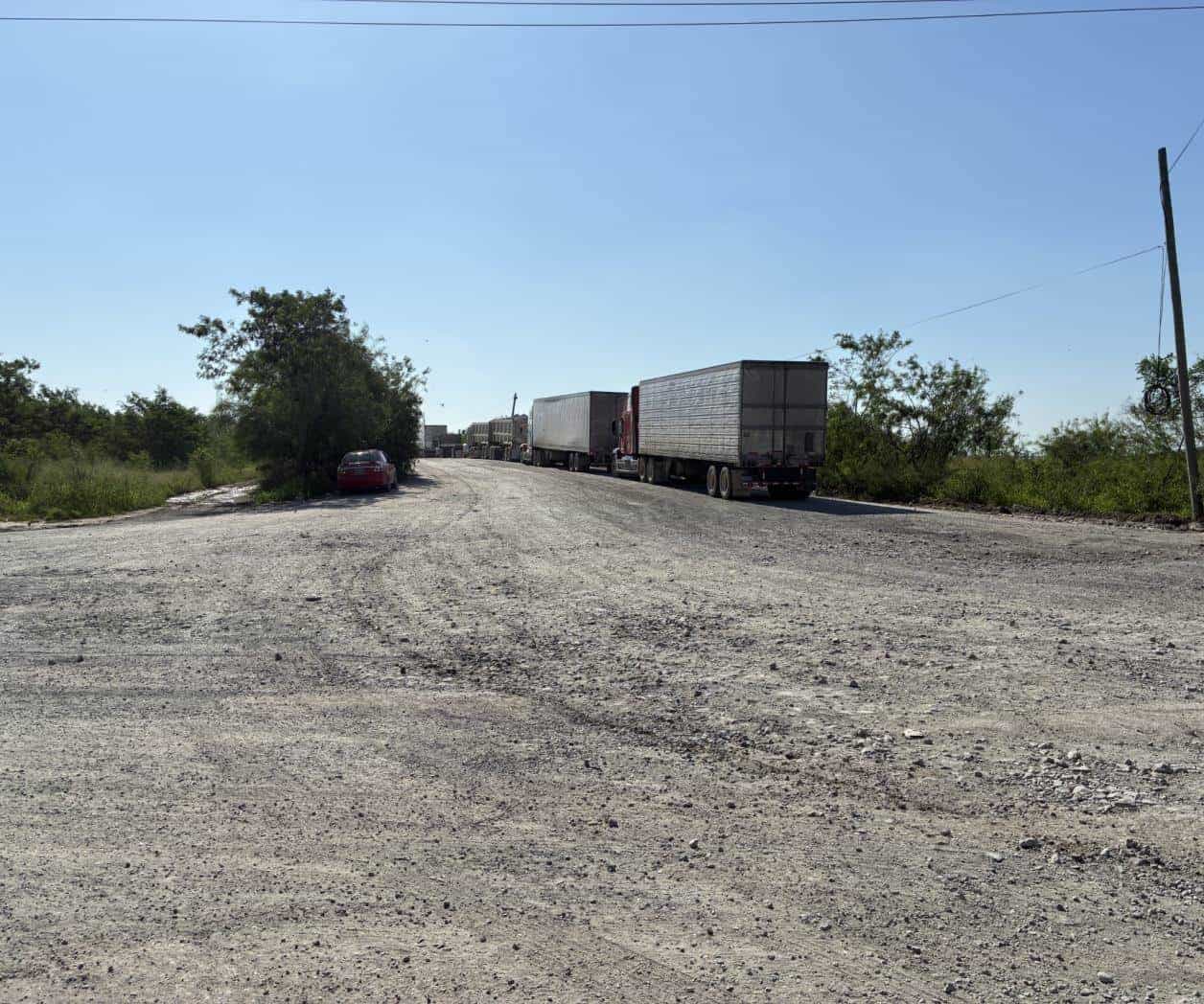 Olvidan acceso a Nuevo Progreso
