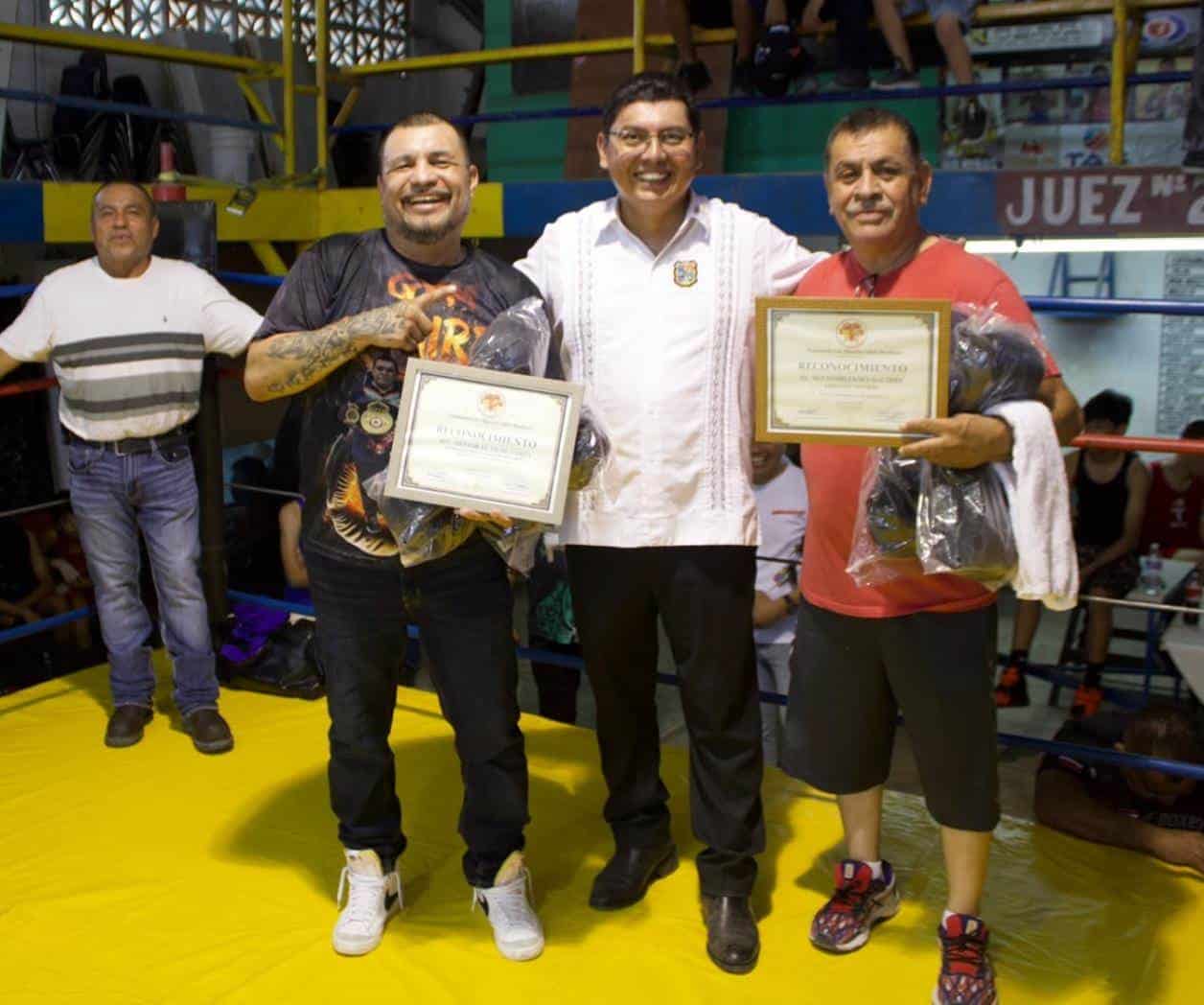 Impulsa Marcelo Olán el talento en el boxeo