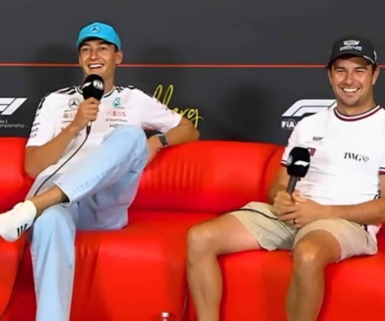 Olvidan Checo y Russell el GP de Silverstone por el Mundial Olvidan Checo y Russell el GP de Silverstone por el Mundial