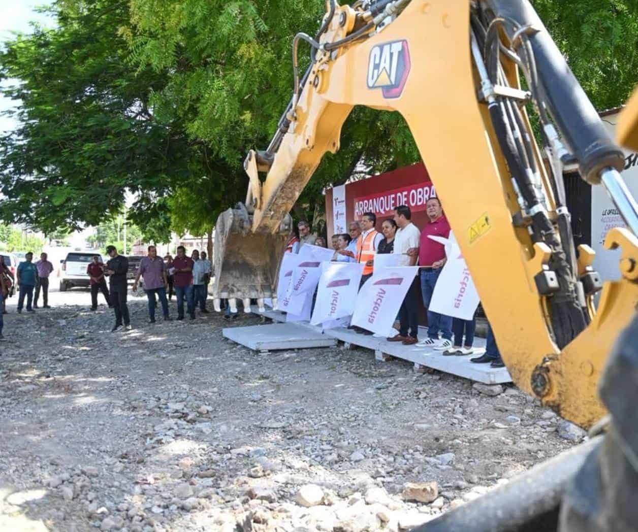 Arranca alcalde importante obra sanitaria en la Vamos Tamaulipas