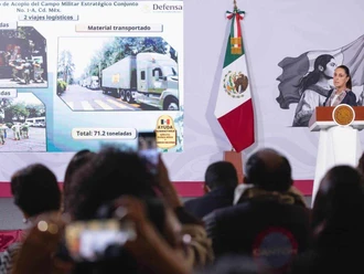 México refuerza ayuda  a Venezuela: Sheinbaum