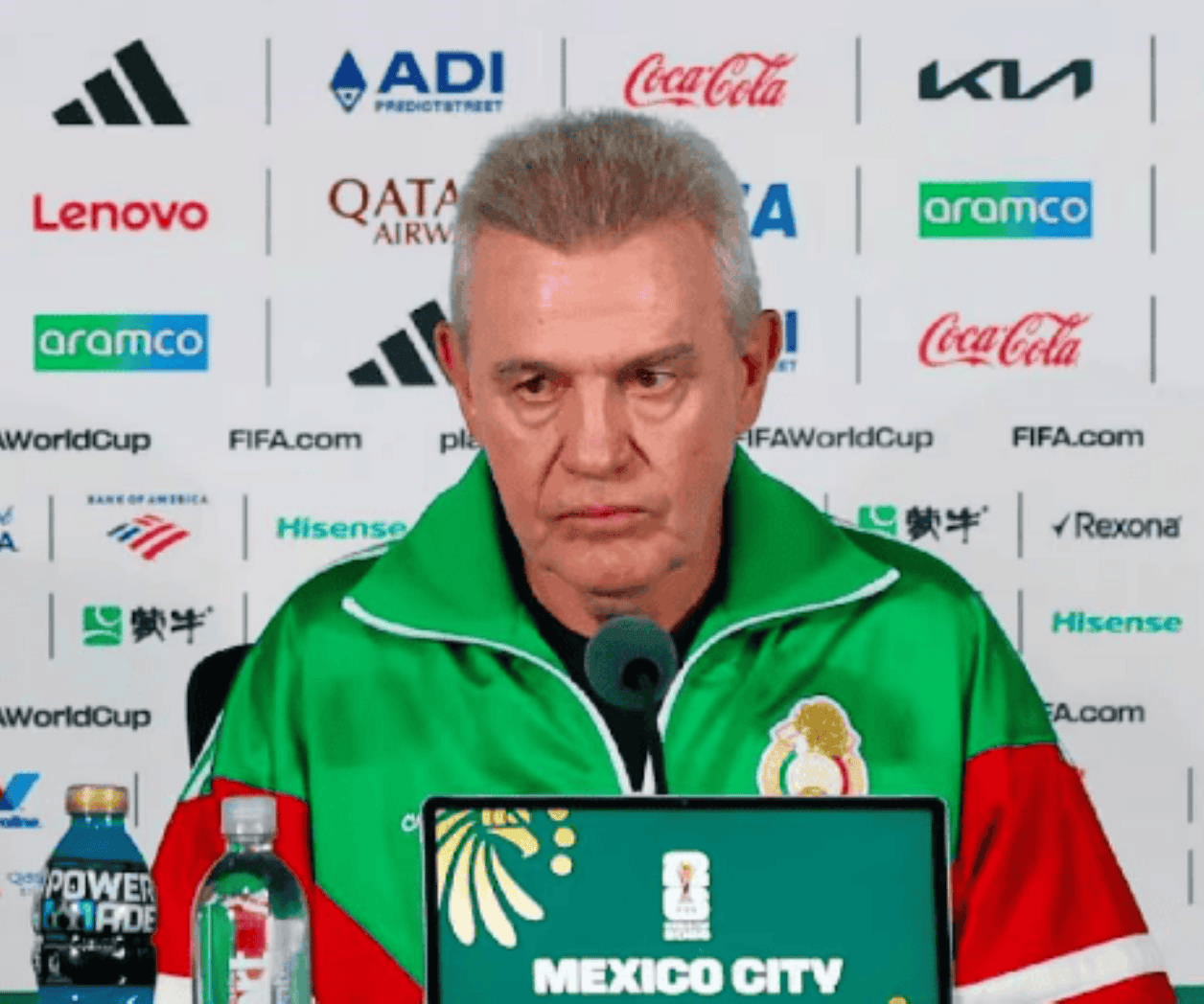 Aguirre, molesto con el cambio de horario del México vs Inglaterra
