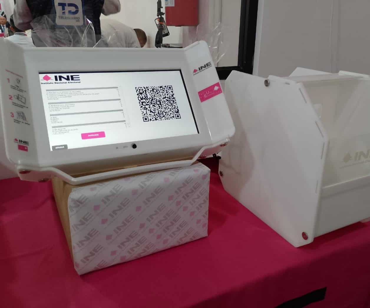 Impulsa INE voto en urna electrónica