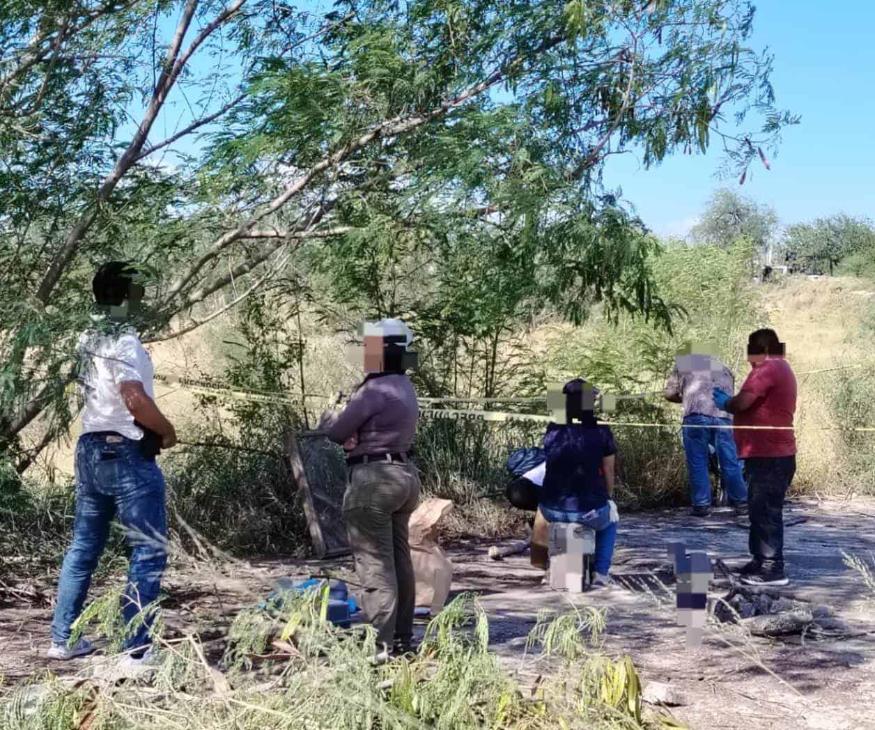 Hallan restos humanos