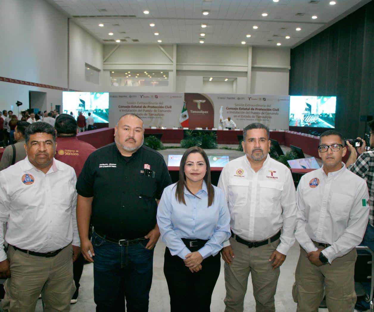 Participa alcaldesa en instalación del Puesto de Comando Interinstitucional