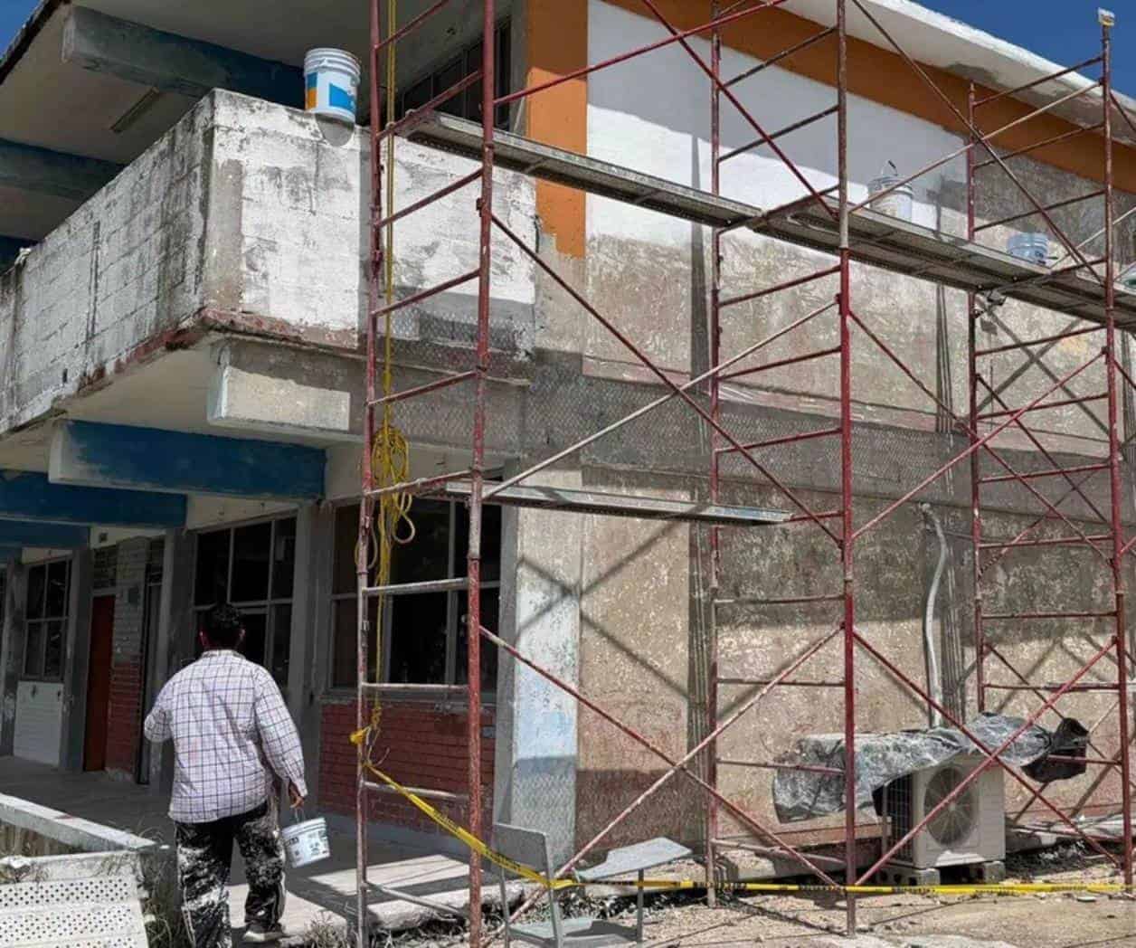 Invierten 8 mdp en rehabilitar escuelas de Tampico Invierten 8 mdp en rehabilitar escuelas de Tampico