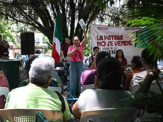 Olga Sosa demanda  defender la soberanía