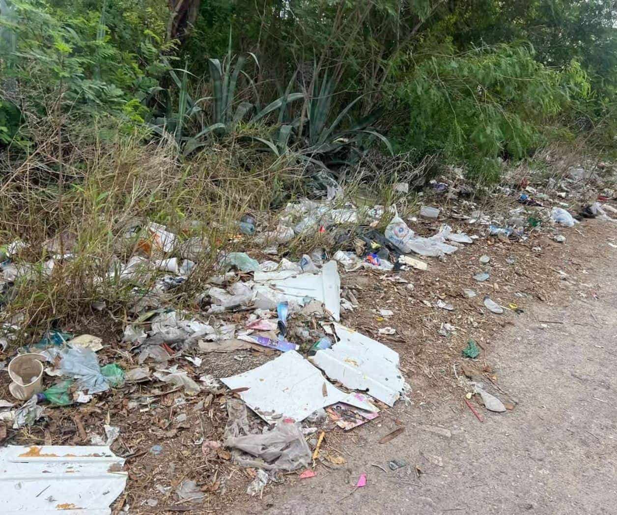 Denuncian basureros clandestinos