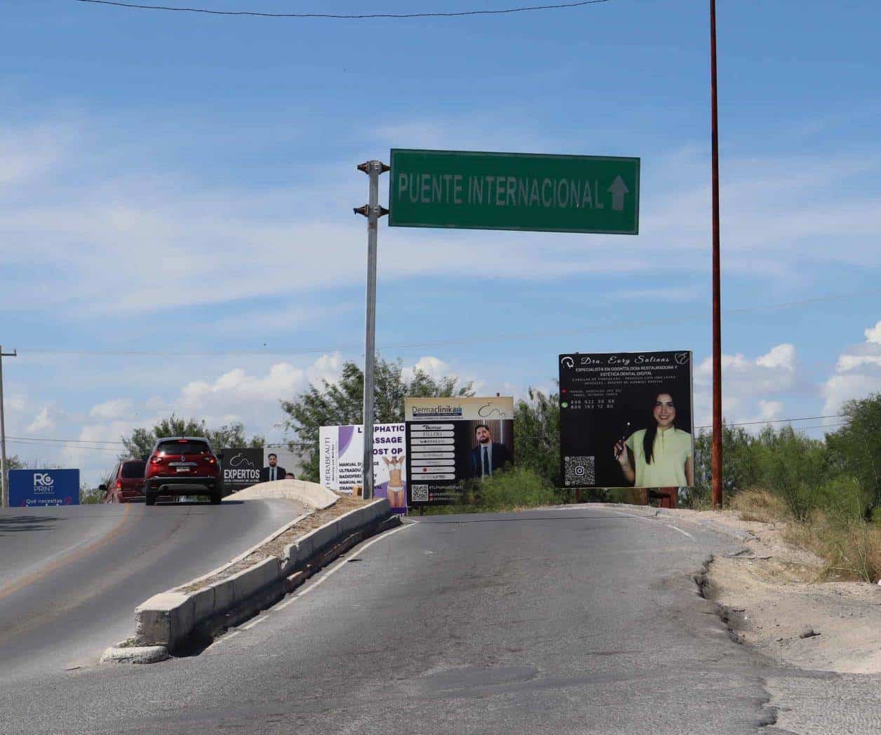 Vacía el Mundial 2026 el Puente Reynosa-Hidalgo