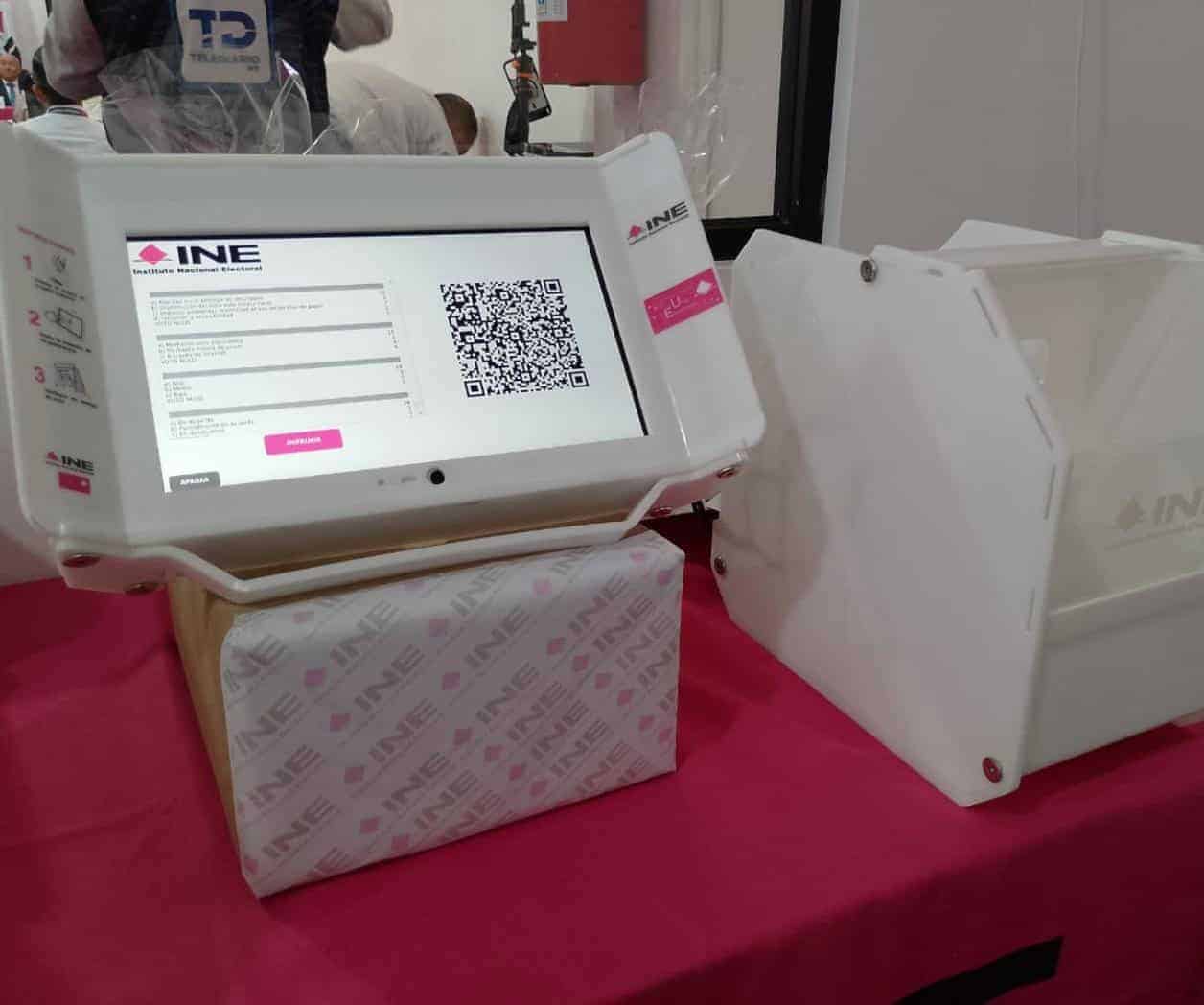 Impulsa INE voto en urna electrónica