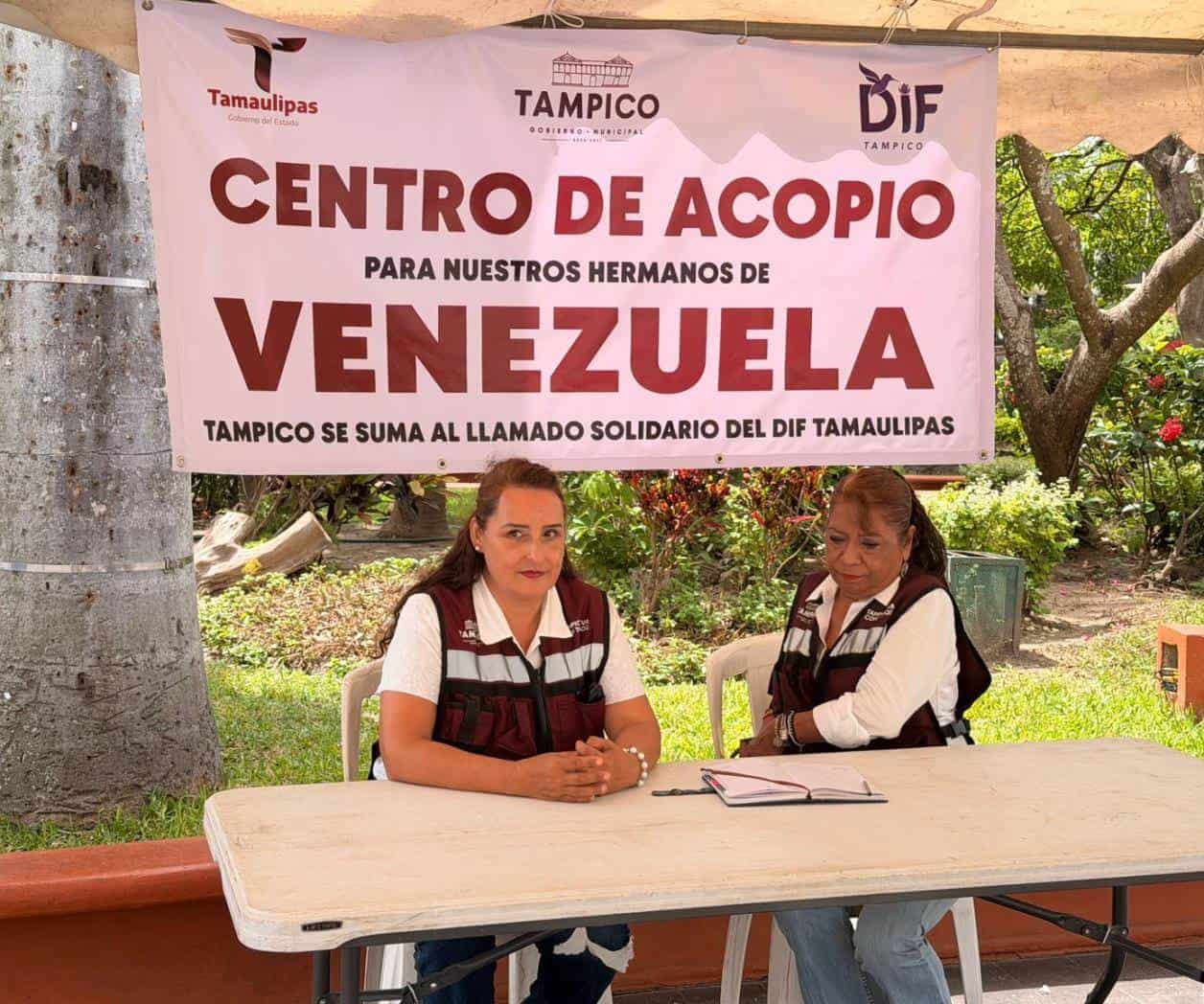 Recaban viveres para venezolanos Recaban viveres para venezolanos