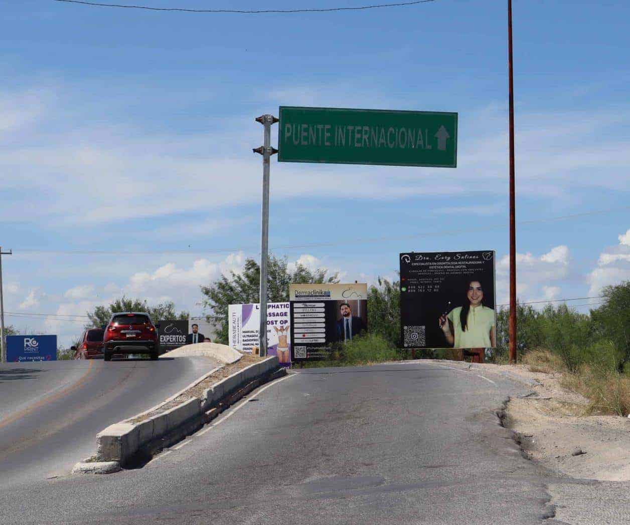 Vacía el Mundial 2026 el Puente Reynosa-Hidalgo