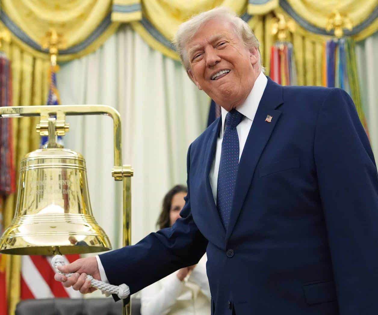Inaugura Donald Trump jornada en Wall Street