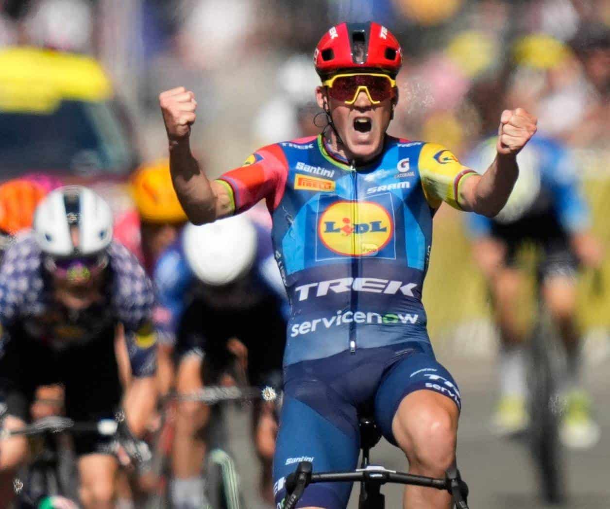 Pedersen gana la etapa 4 del Tour