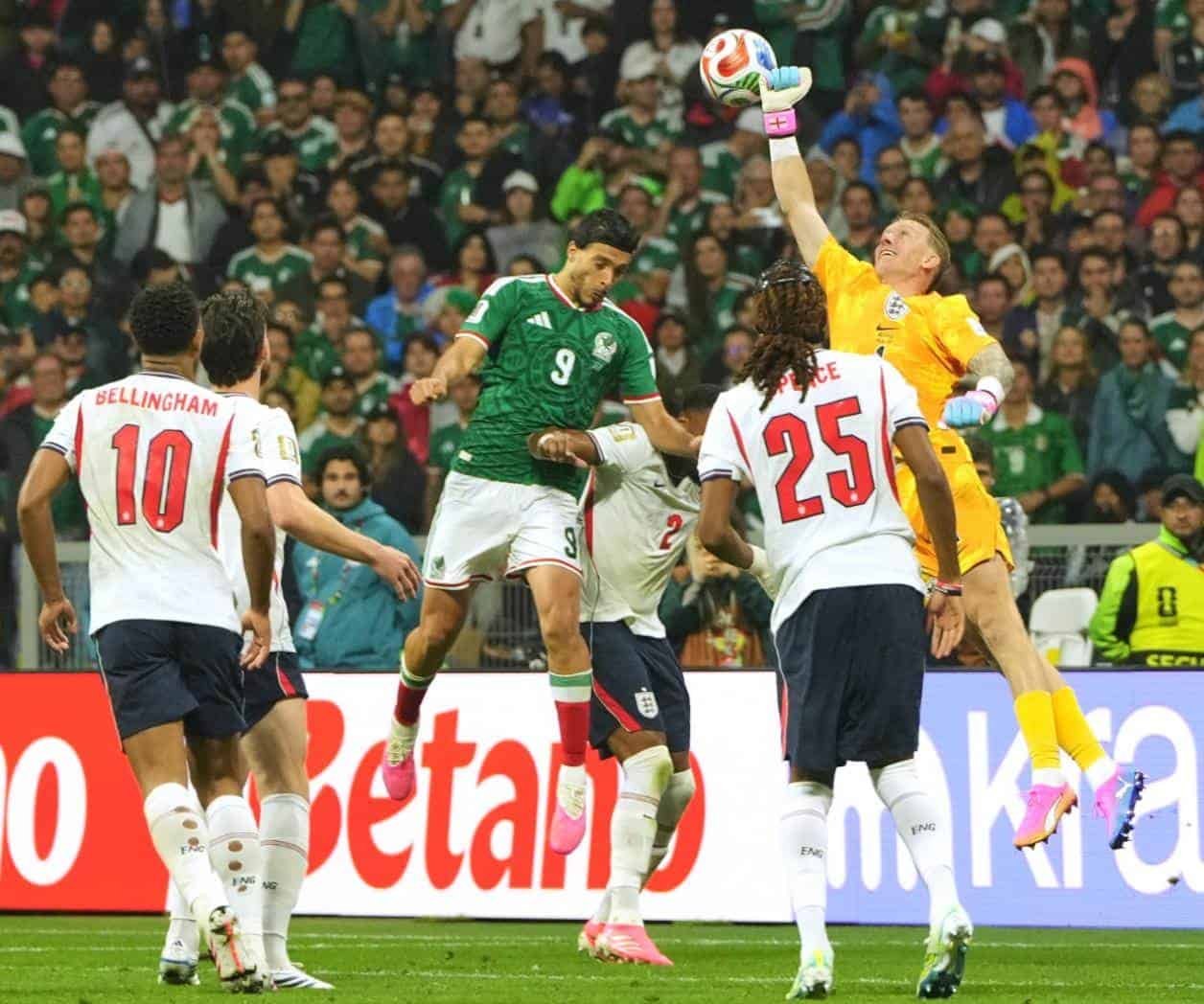 El partido entre México e Inglaterra rompió récord de audiencia