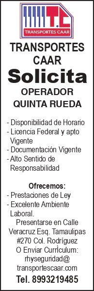 (LOGO) TRANSPORTES CAAR 