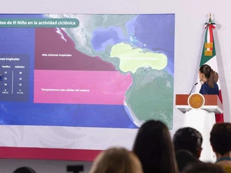 Sheinbaum activa alerta telefónica ante ‘El Niño’