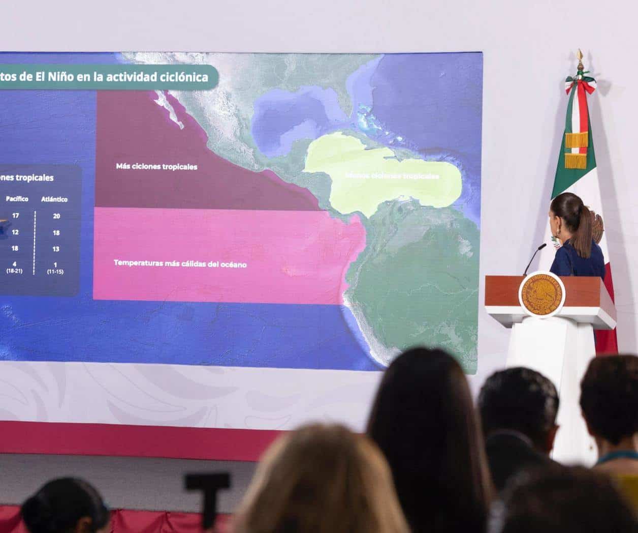 Sheinbaum activa alerta telefónica ante ‘El Niño’