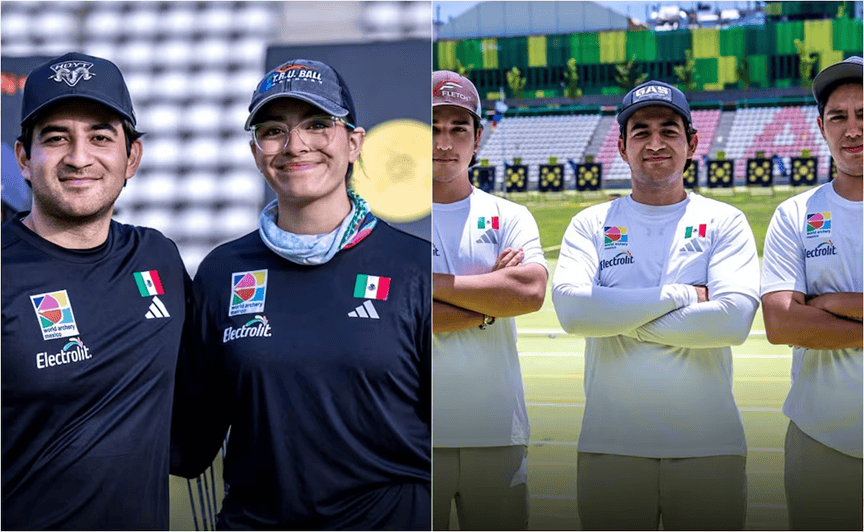 México se cuelga dos platas en Copa del Mundo de Tiro con Arco