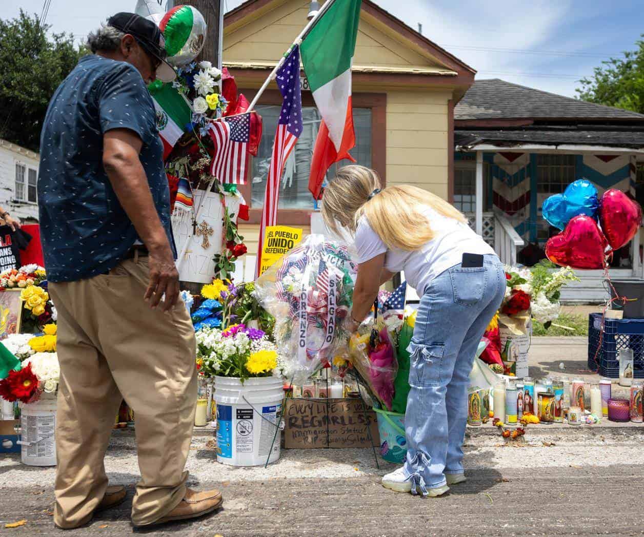 Lloran muerte de mexicano baleado por agente del ICE