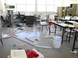Escuelas, blanco de ladrones