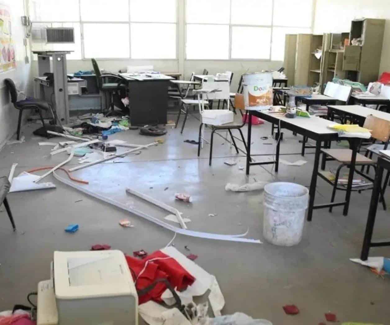 Escuelas, blanco de ladrones