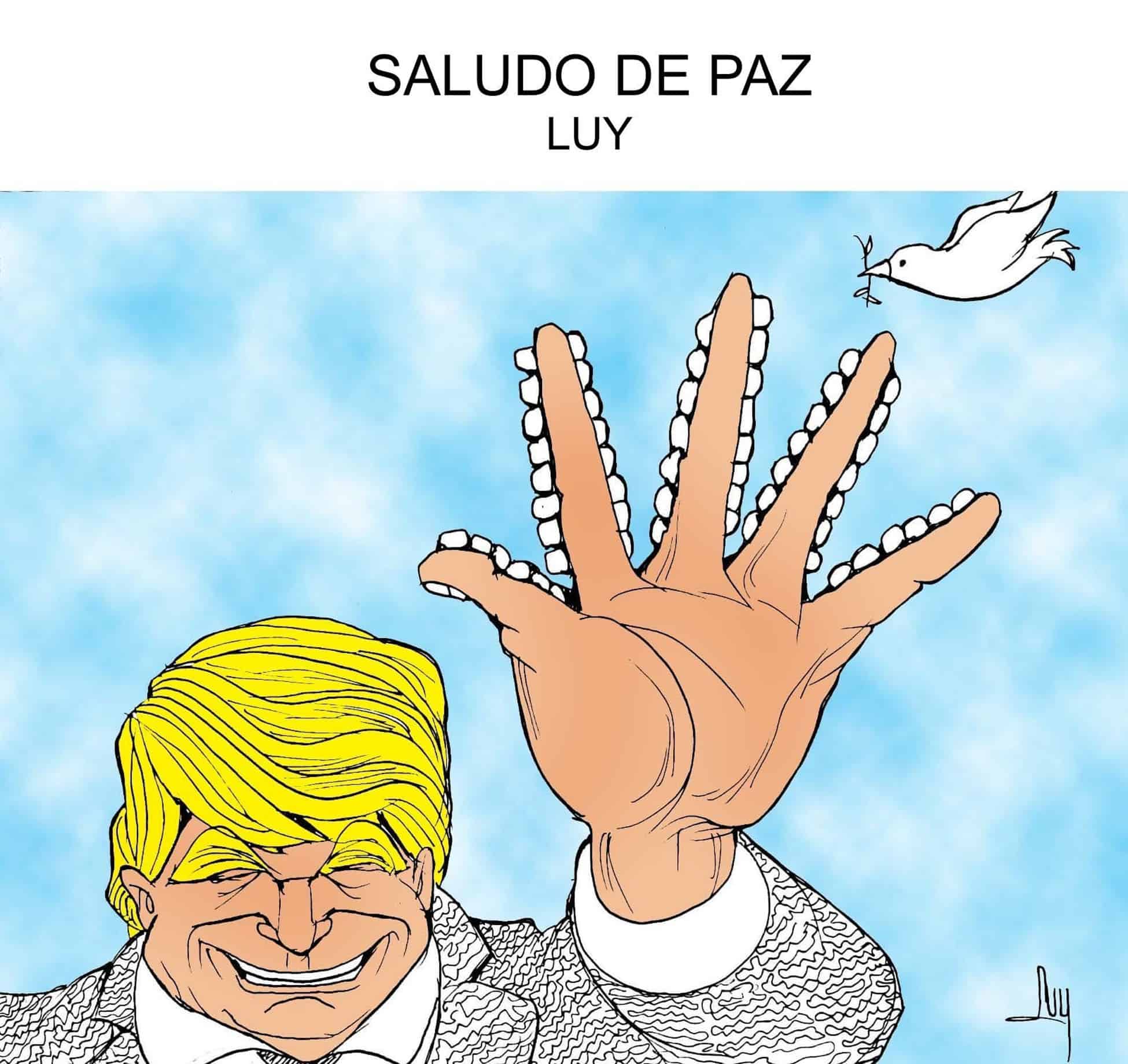 Saludo de paz