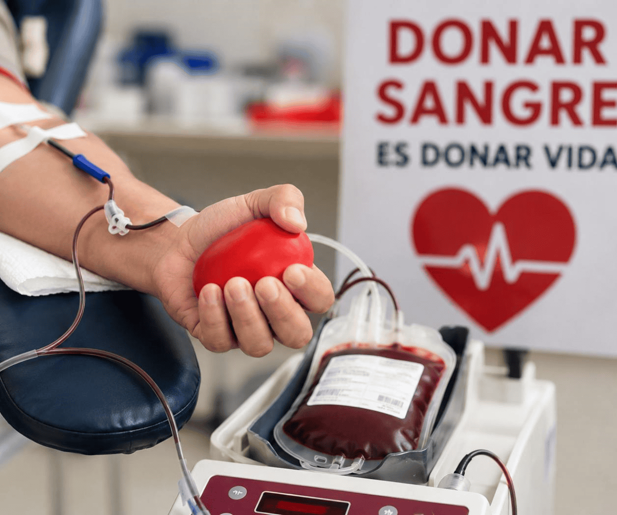 Urgen donadores de sangre altruistas