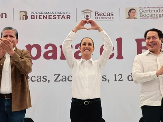 Sheinbaum anuncia beca universitaria