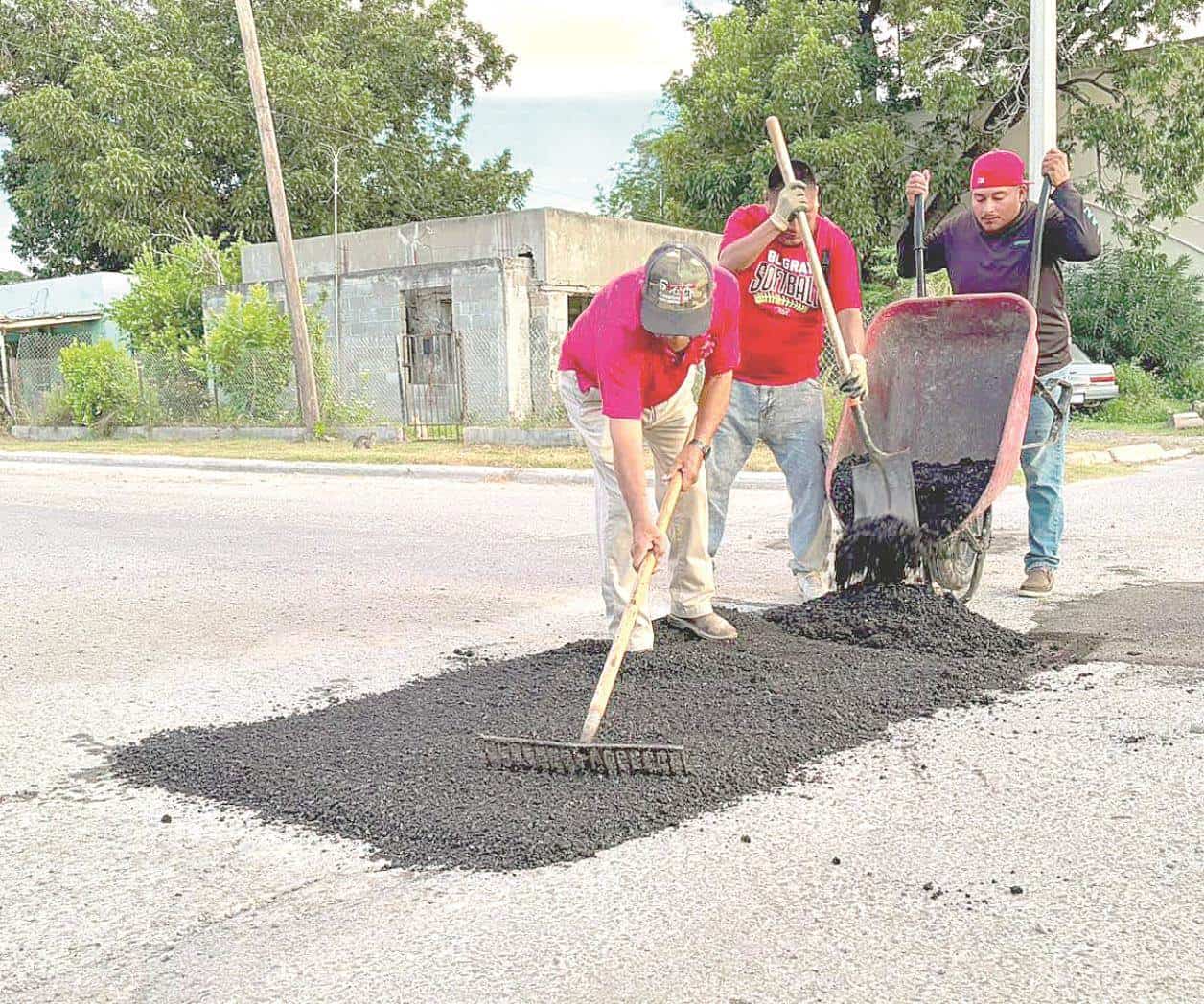 El bacheo es permanente
