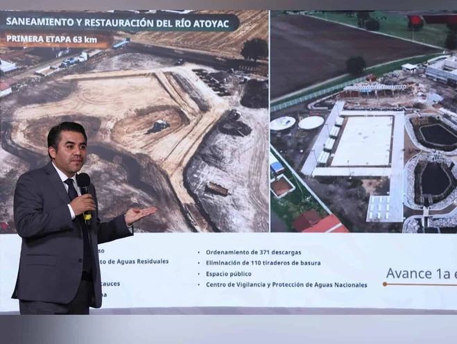 Destina Federación 20 mil mdp para sanear tres ríos