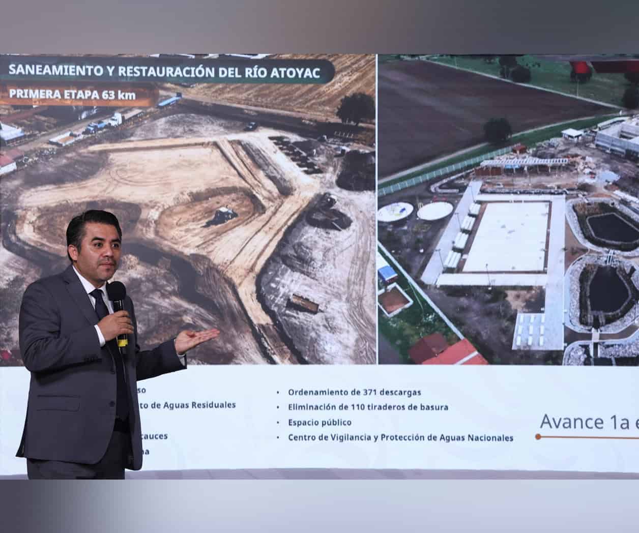 Destina Federación 20 mil mdp para sanear tres ríos