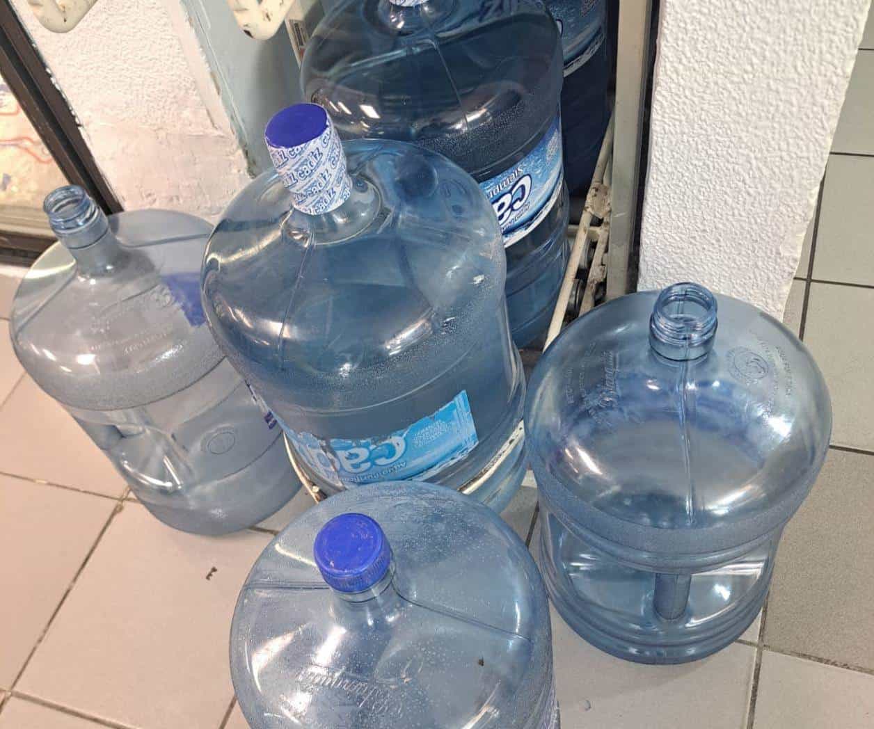 Disparan ventas de agua en garrafón