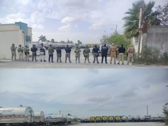 Catean inmueble y aseguran diésel en Matamoros