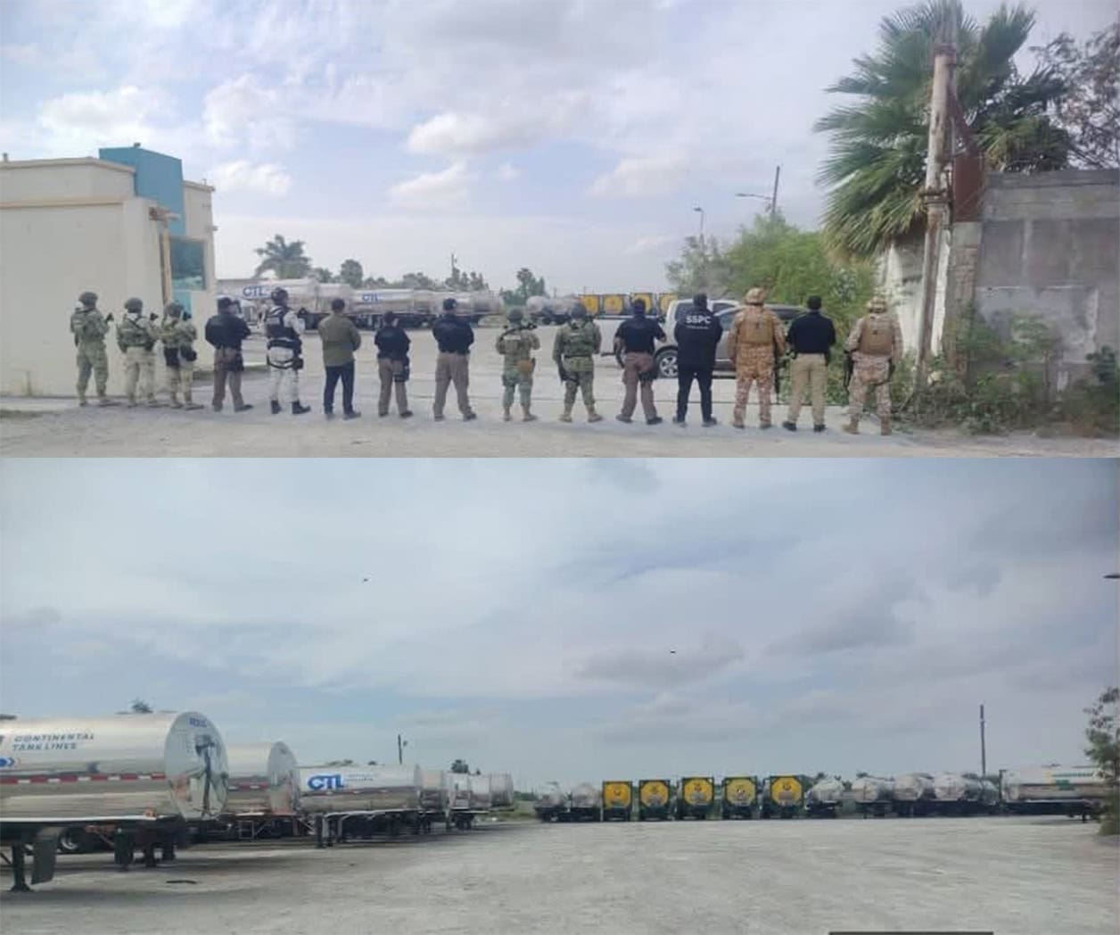 Catean inmueble y aseguran diésel en Matamoros
