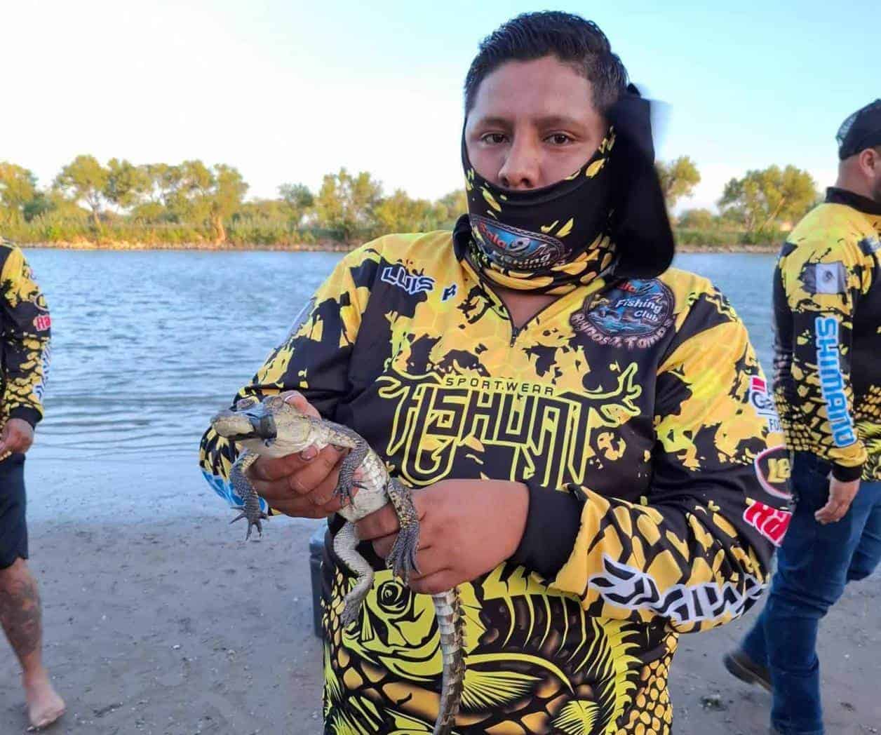 Confirman existencia de cocodrilos  en el Bravo