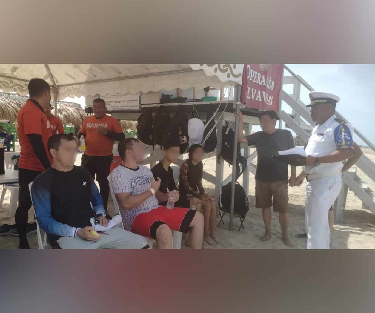 Marina evita tragedia en la Playa Miramar