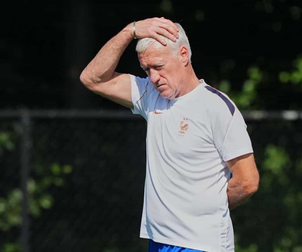Deschamps recibe emotiva despedida de Francia