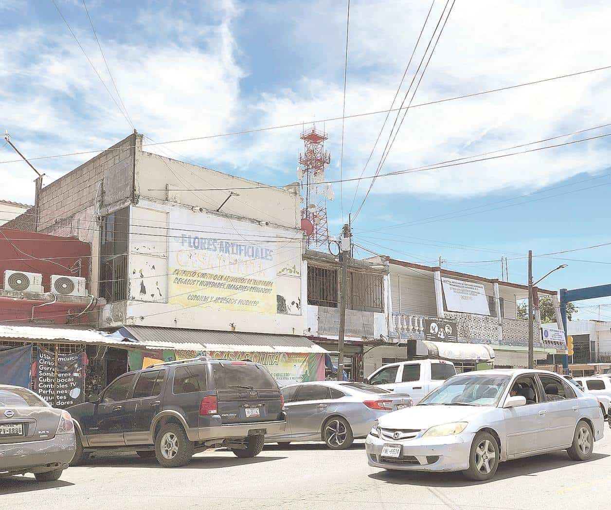 Se registran varios apagones en la zona centro de Valle Hermoso