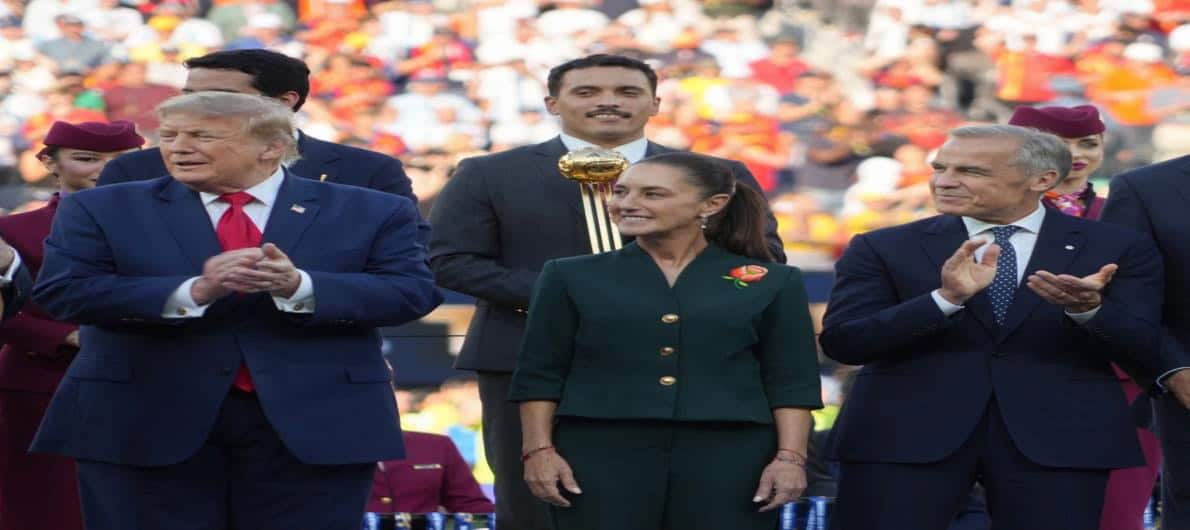 Así fue el recibimiento que tuvo Claudia Sheinbaum Pardo a su llegada a Manhattan.