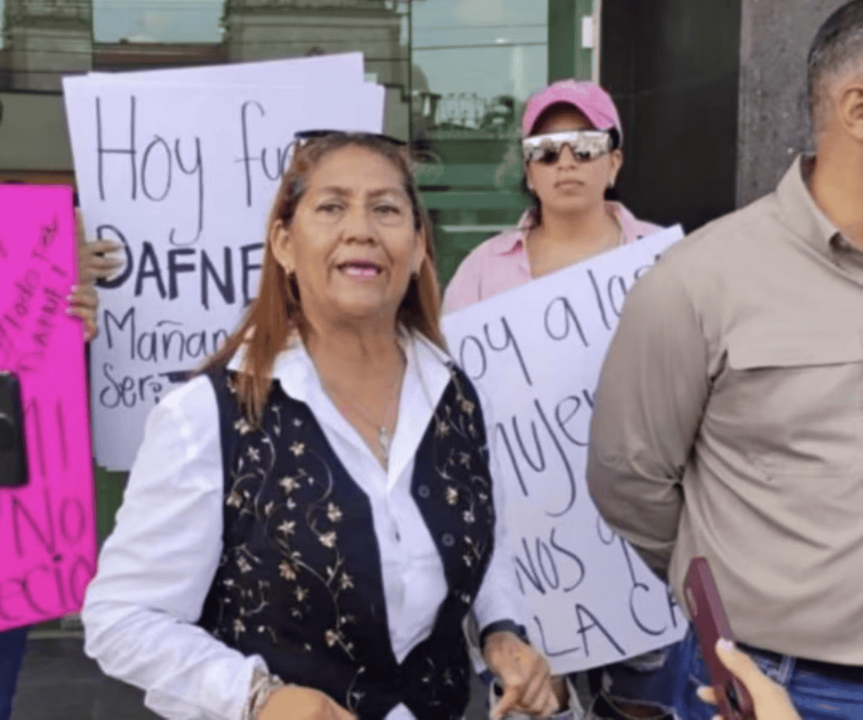 Marchan por Dafne Zapata en Ciudad Madero