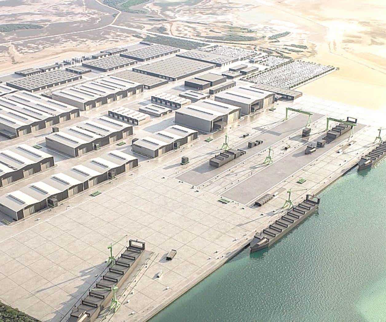 Construirá RGV megastillero