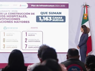 Claudia Sheinbaum lanza mayor plan hospitalario