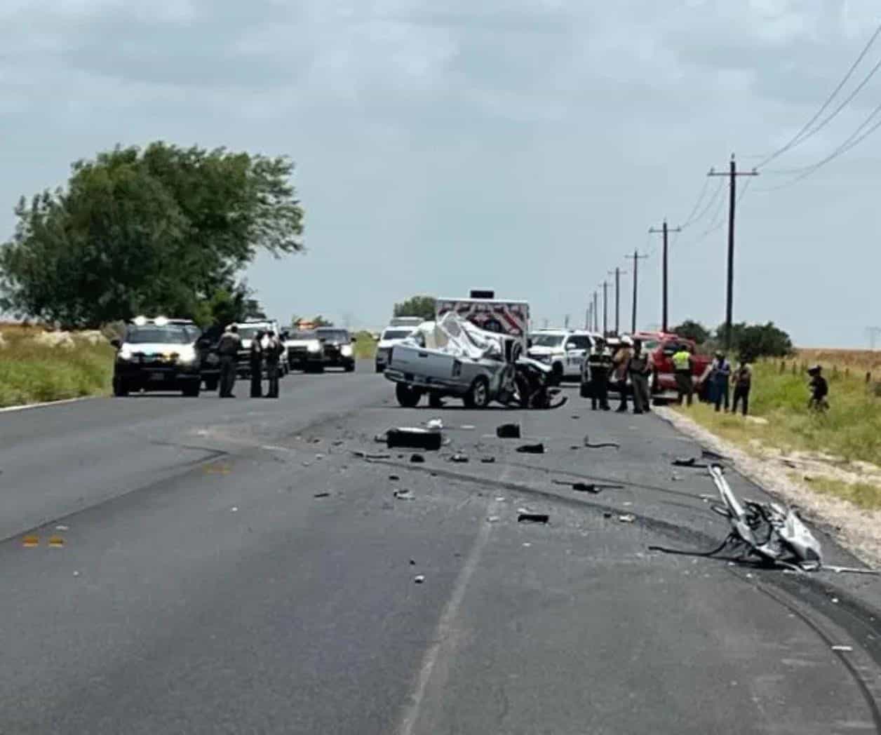 Colisión en condado Starr  provoca  muerte a conductor
