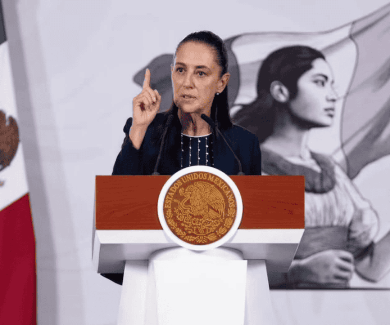 Sheinbaum reitera rechazo a series que hacen apología del narco