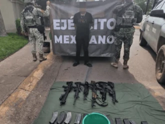 Enfrentamiento y persecución deja dos detenidos en Culiacán