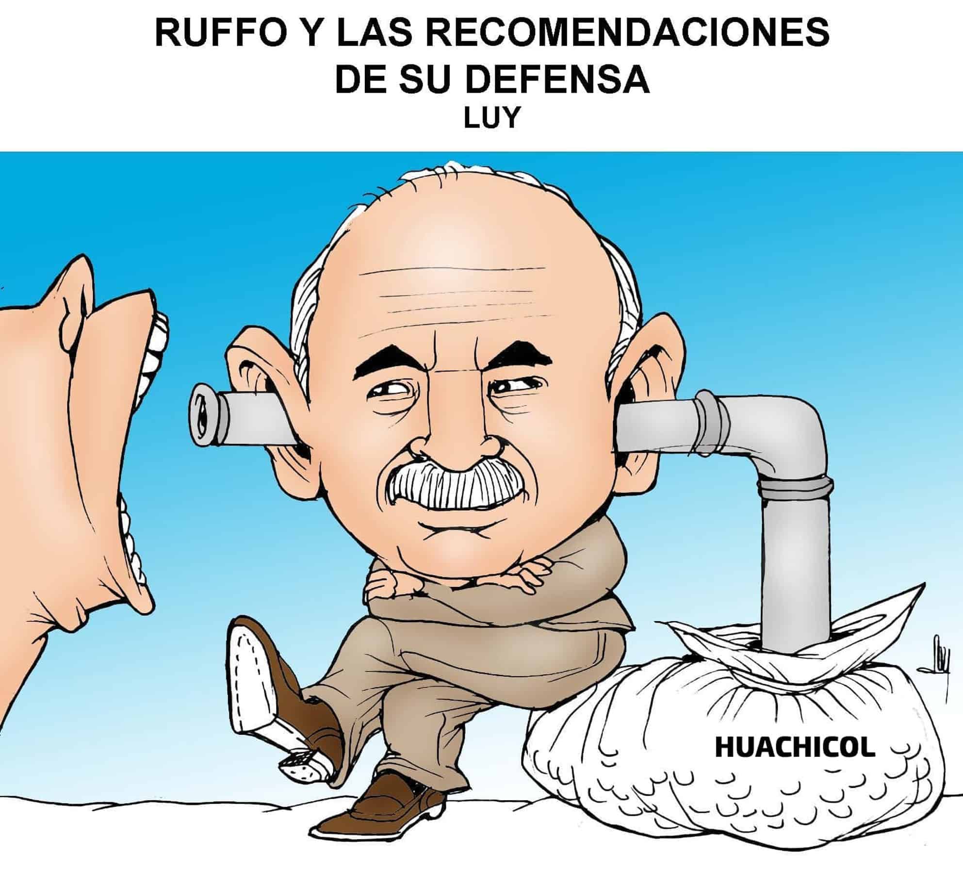 Ruffo y las recomendaciones de su defensa