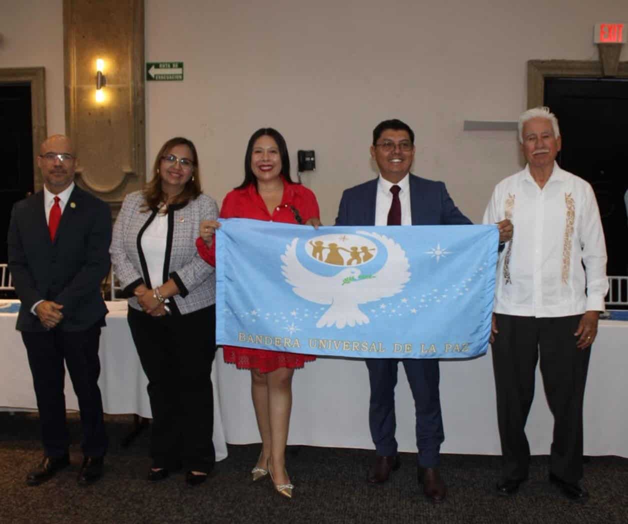 Reconocen la labor de Marcelo Olan por la paz